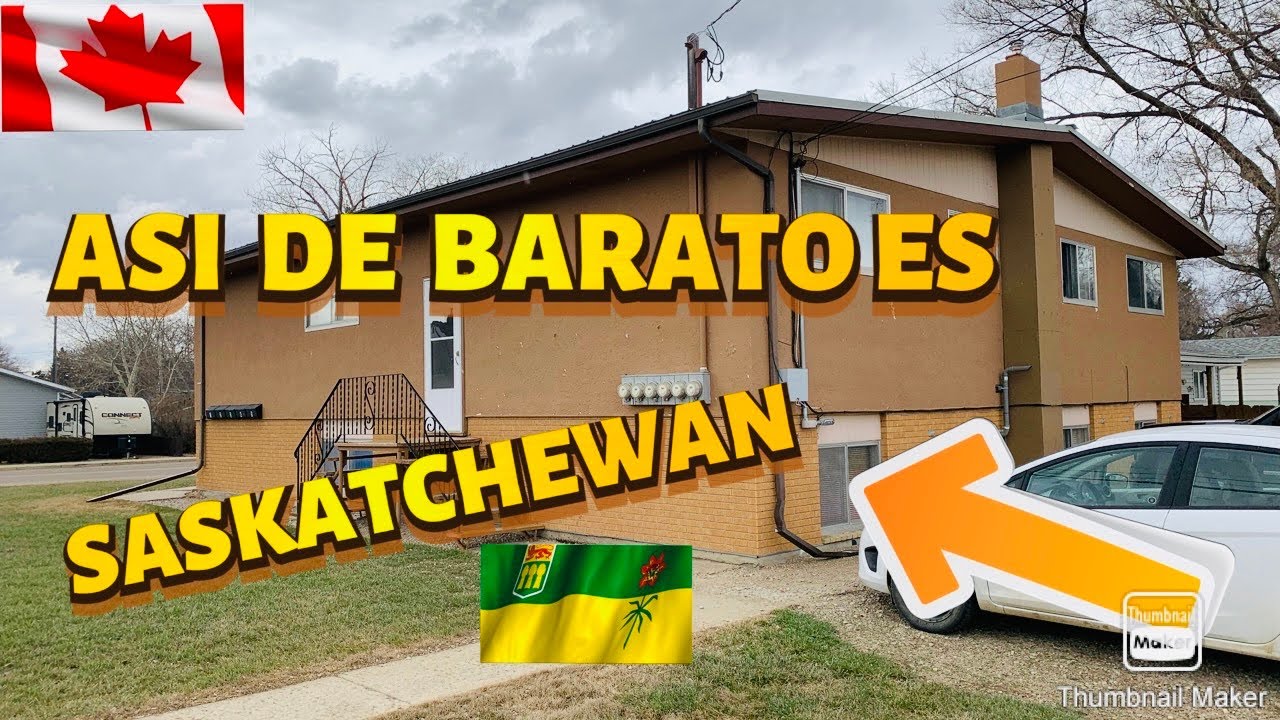 ASI ES VIVIR EN LA RENTA MAS BARATA DE CANADA SASKATCHEWAN