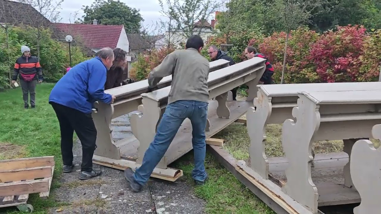 Malování evangelického kostela v Lysé nad Labem 2024