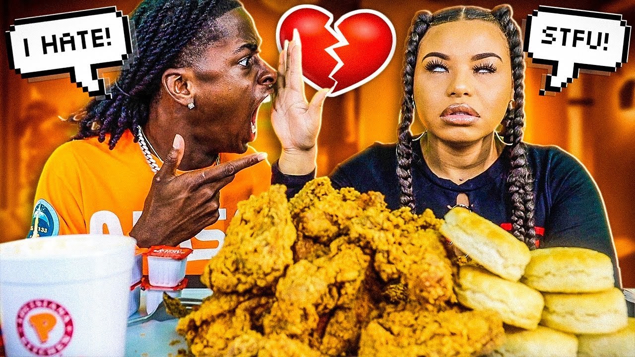 EXPOSING Our RELATIONSHIP Problems!!! Popeyes Mukbang