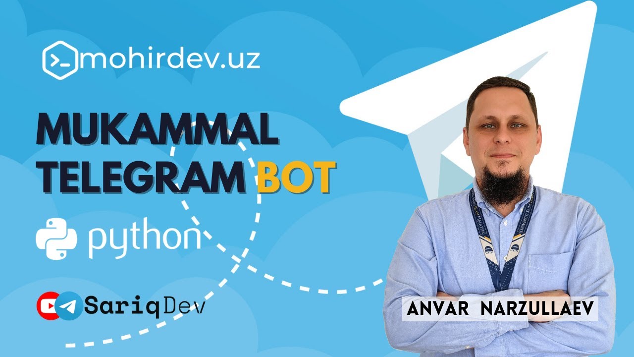 #00 MUKAMMAL TELEGRAM BOT | KURS BILAN TANISHUV
