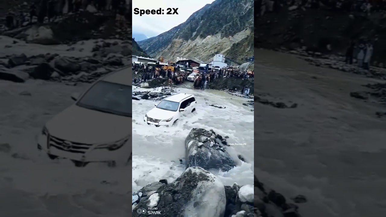 Fortuner Extreme Off Roading in North Pakistan