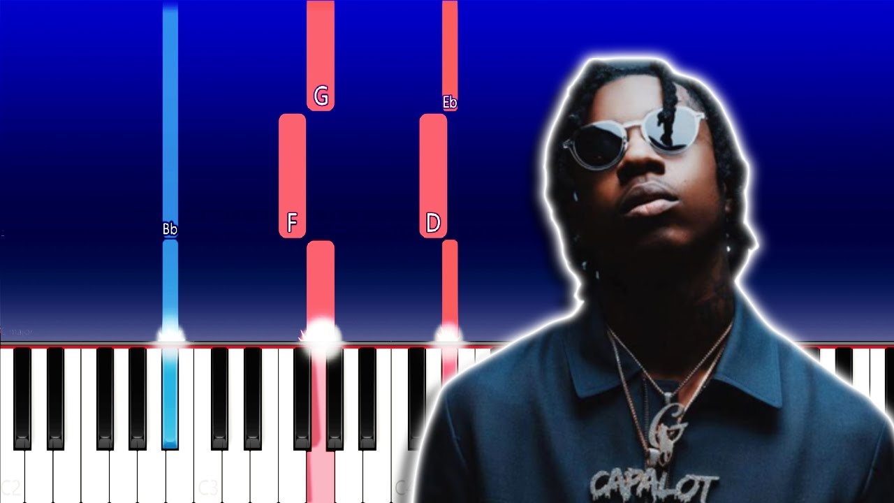 Polo G - Martin & Gina (Piano Tutorial)