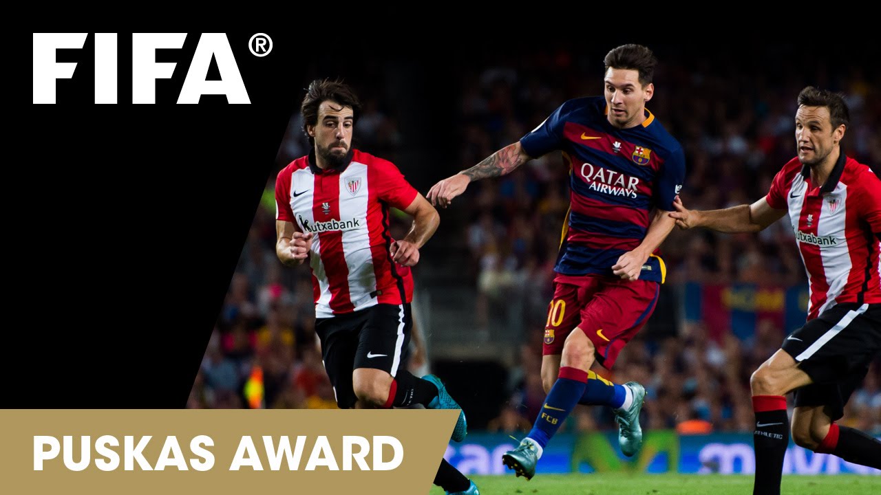 Lionel Messi goal | FIFA Puskas Award 2015 Nominee