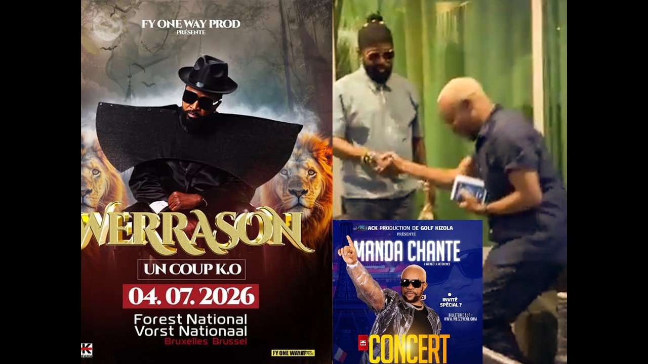 WERRASON ASALI TOUT MANDA CHANTE AZUI 40 VISAS SCHENGEN MANDA A CONFIRMER WERRA MOKONZI YA WENGE