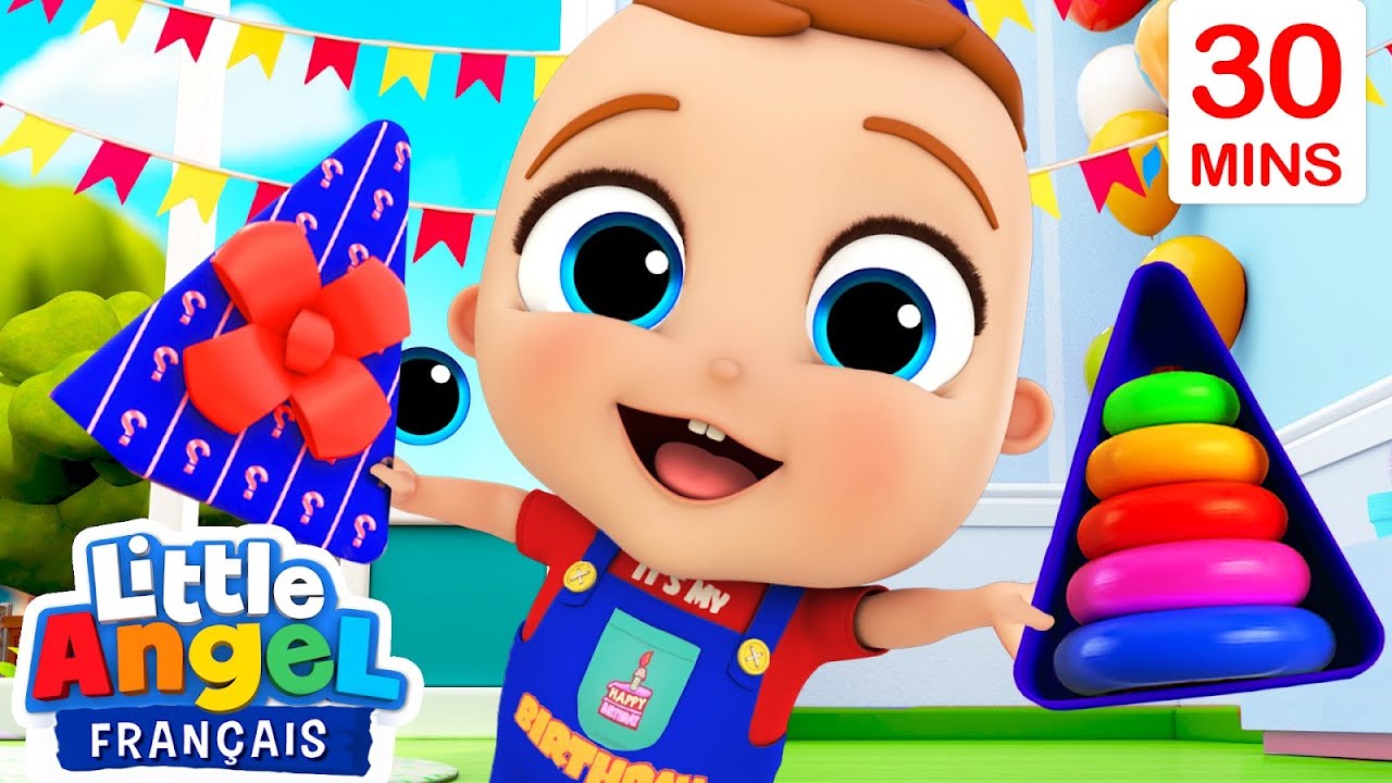 Un cadeau surprise | Comptines avec B&eacute;b&eacute; Louis | Little Angel Fran&ccedil;ais