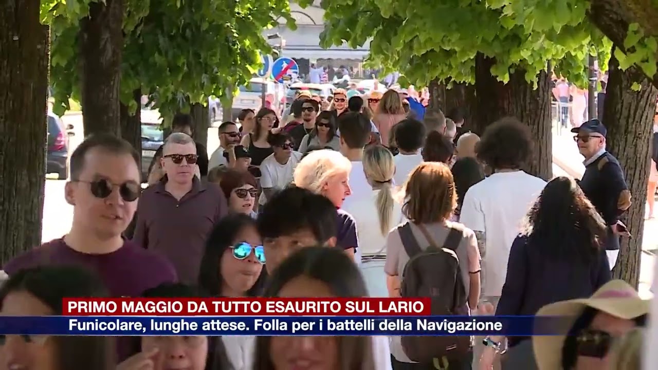 Etg - Ponte Primo Maggio, ondata di turisti sul Lario, Navigazione 