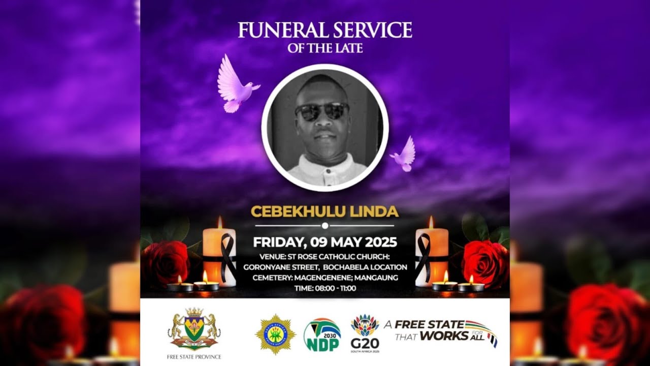 Official Funeral of Constable Cebekhulu Linda