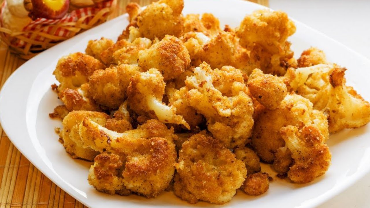 KARNABAHAR KIZARTMASI😋 ÖYLE LEZZETLİ OLDU Kİ🔝YEMEYEN KALMAYACAK 😍   كولا مقلية   FRIED CAULAS