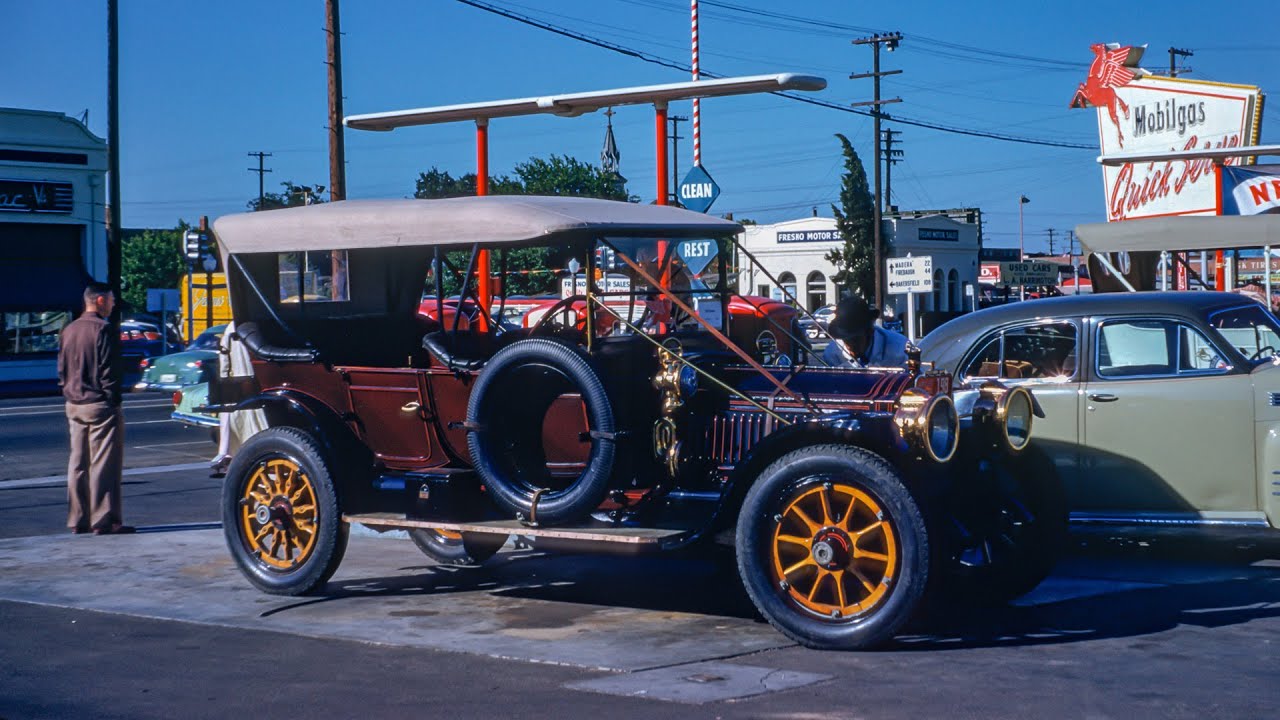 Horseless Carriage Club (Fresno to Yosemite) - 1955