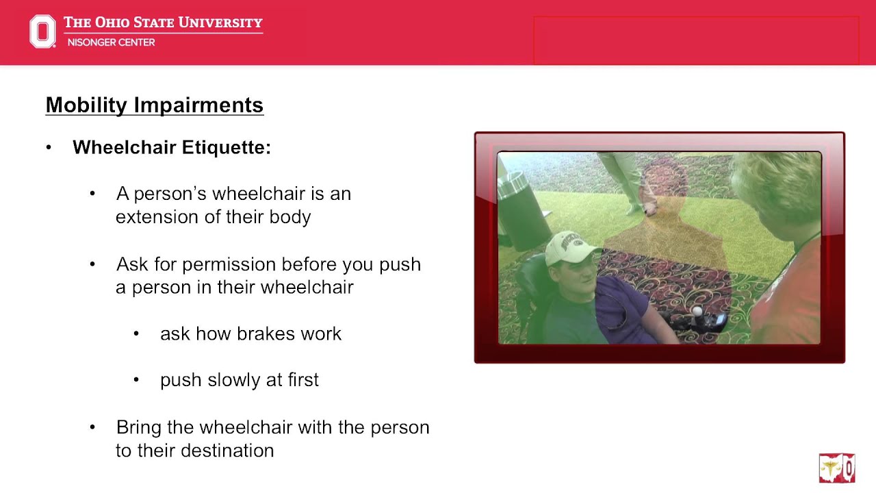 Module 5: Mobility Impairments