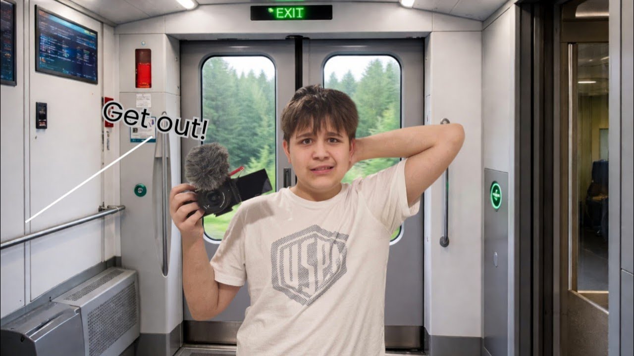 I made a movie on a train!