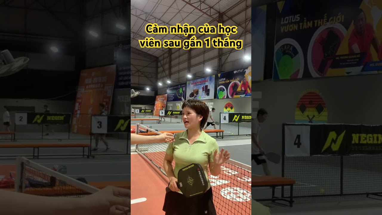 Sau khi chơi Pickeball được gần 1 th&aacute;ng. #họcpickleball #họcpickleball #okpickleball