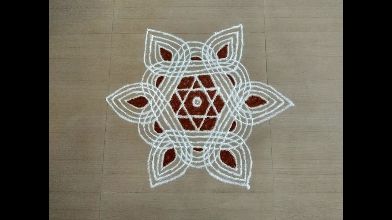PADI KOLAM/Padi kolam designs/Simple padi kolam with dots/Padi kolam for friday/Padi kolam new/kolam