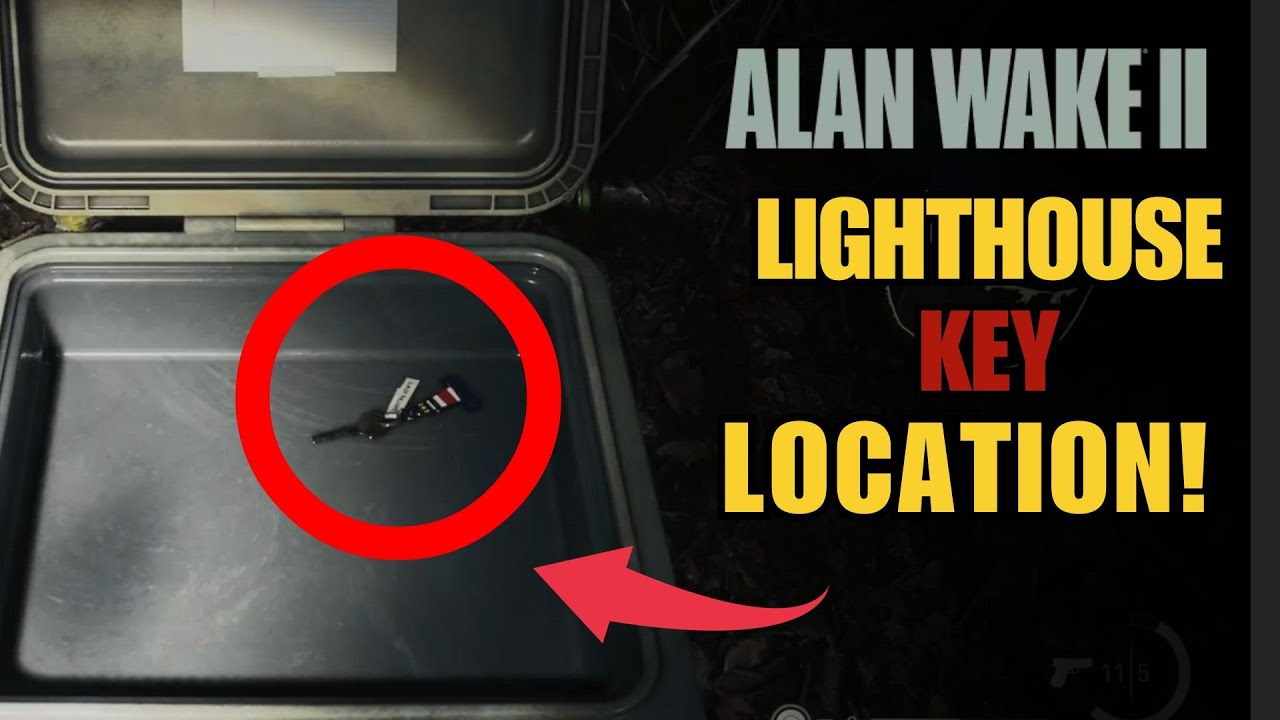 Alan Wake 2: Местоположение ключа от маяка (как получить)