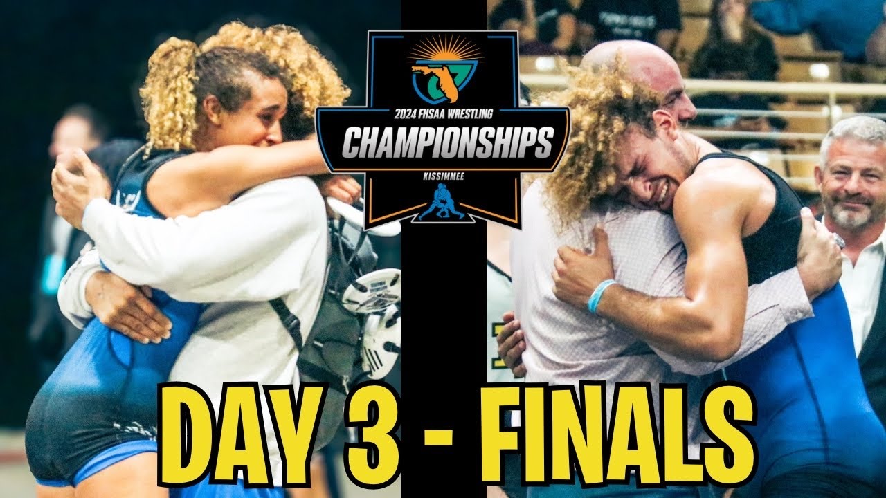 Injured & Making History! Florida State Finals CHAMPIONSHIP *DAY 3* Jordan & Mariah Mills Wrestling