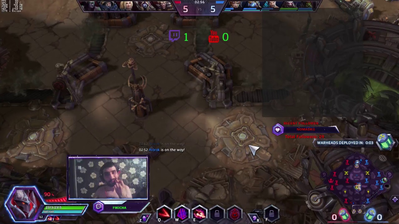 Random QM with any hero! #PureGameStream #NoCam #NoTalk