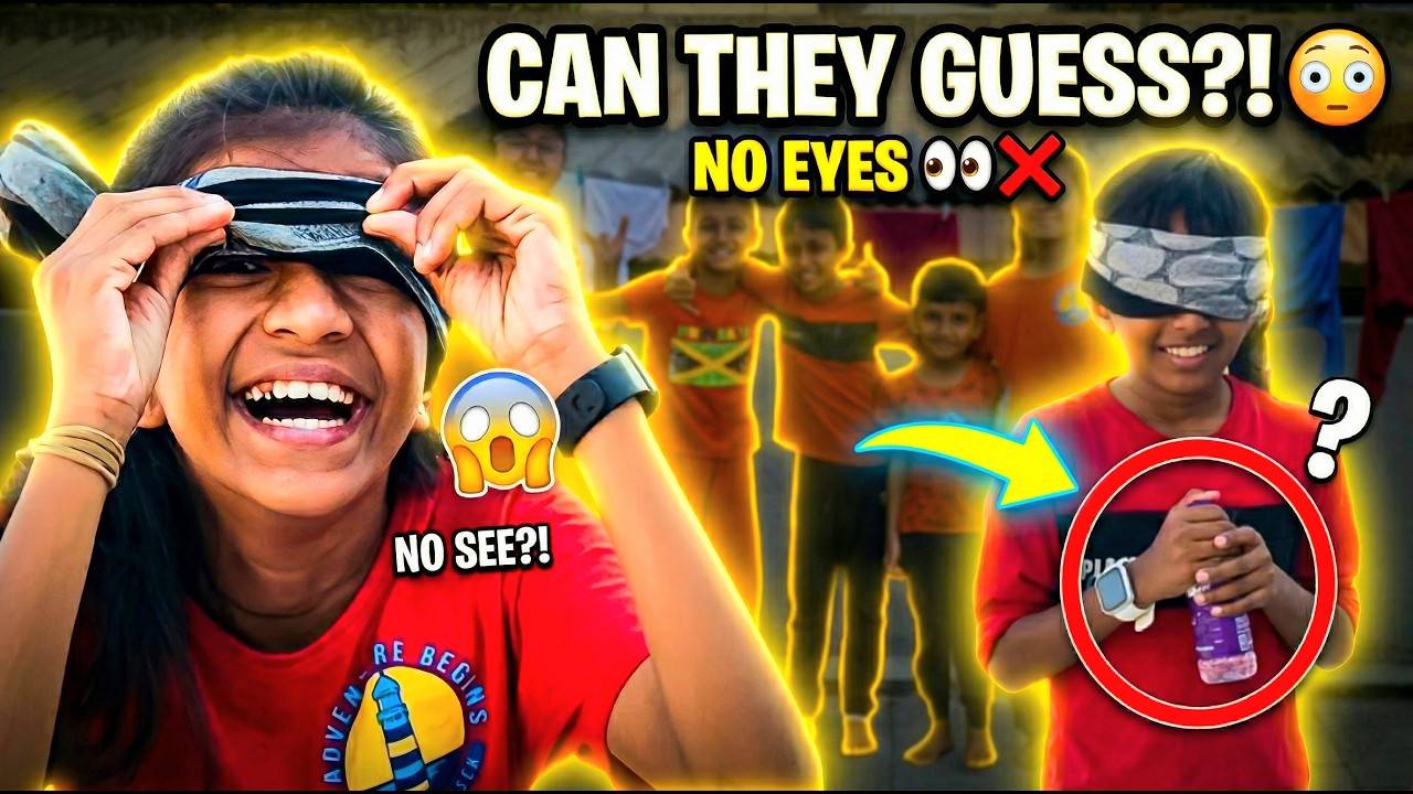 Kids Blindfold Challenge 😱 | Kids Family Fun Activities | Fun Indoor Outdoor PE Games for Kids NAMO