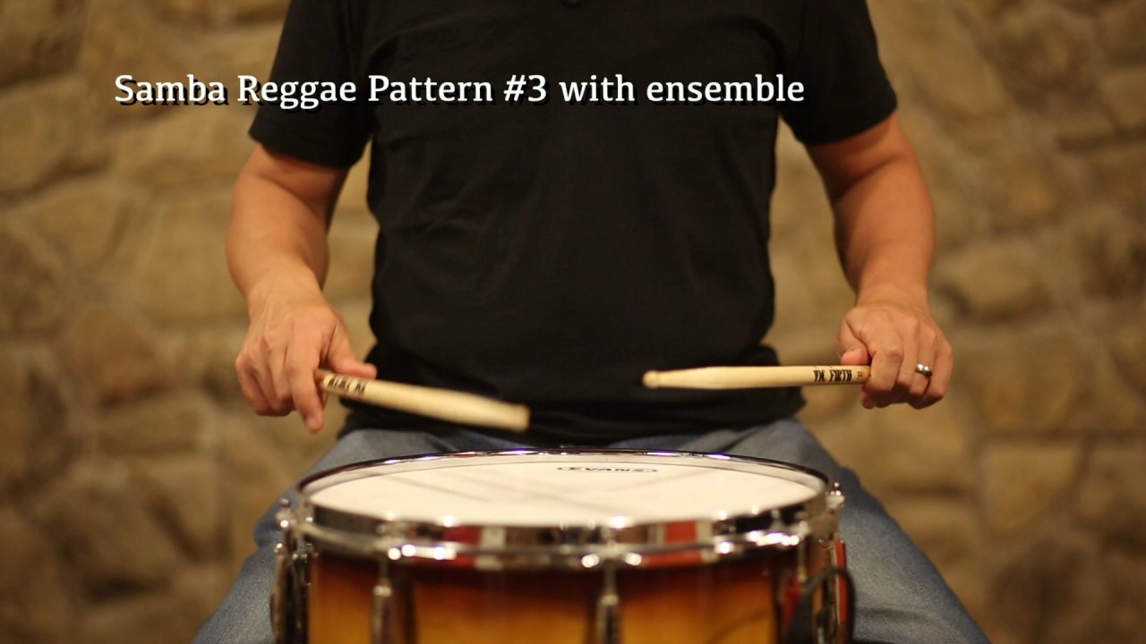 Samba Reggae Caixa Rhythms #3-4