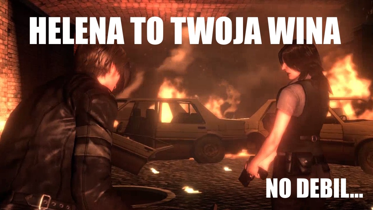Leon i Halina ratują chorom curkem 🤢 - Resident Evil 6 Co-op