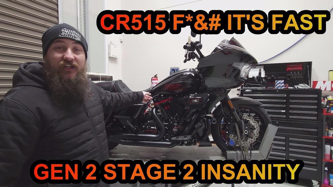 How Much Power?!? Harley GEN 2 M8 Stage 2 CR515 Squid Speed Shop & EBT Performance Pakenham