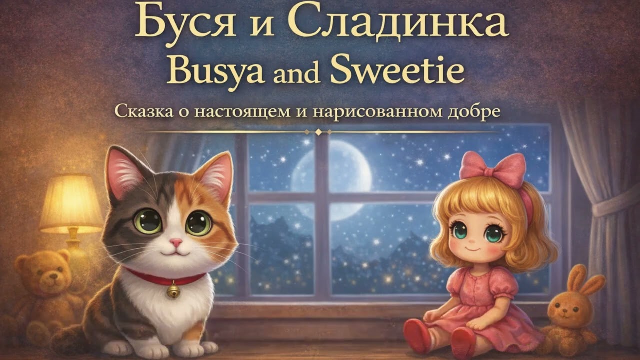 Сладинка и мудрая Буся | Сказка о гордости и доброте (с Англ. субтитрами)