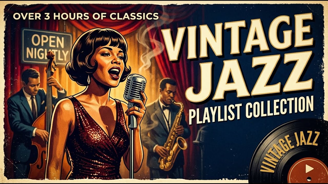 Vintage Jazz 1940년대 🛋️ 편안한 휴식 공간 playlist cafe