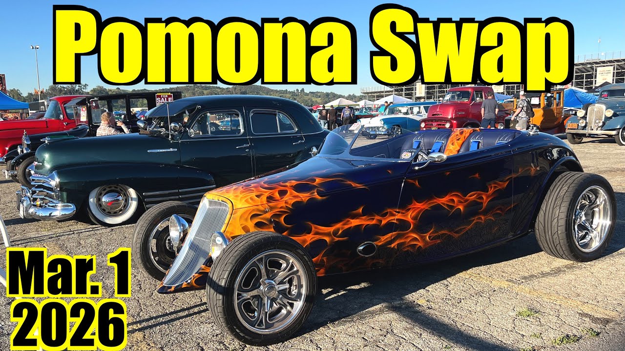 Pomona Swap Meet & Classic Car Show - March 1, 2026