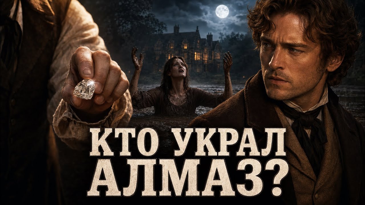 ДЕТЕКТИВ Уилки Коллинза «Лунный камень» за 6 минут