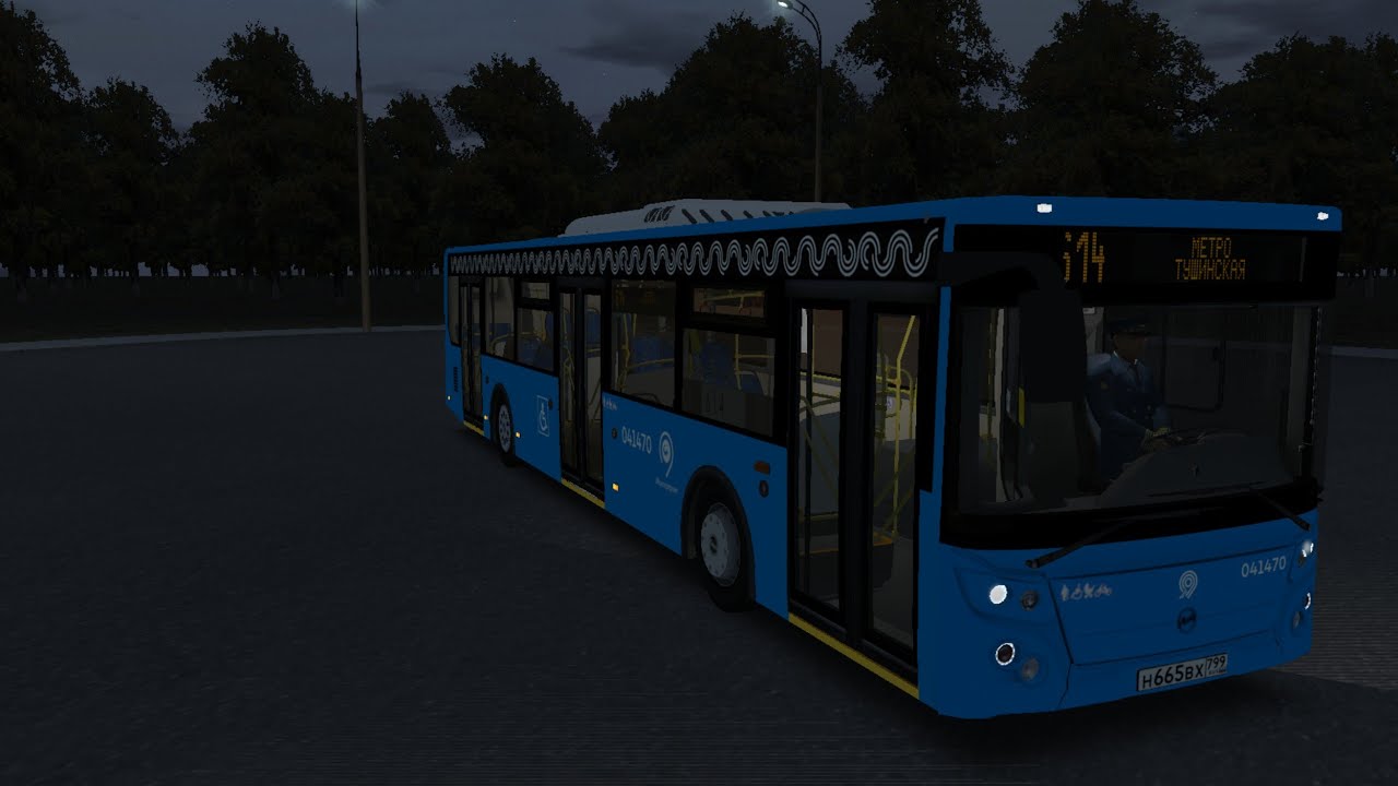 Автобус № 614 в ОМСИ 2