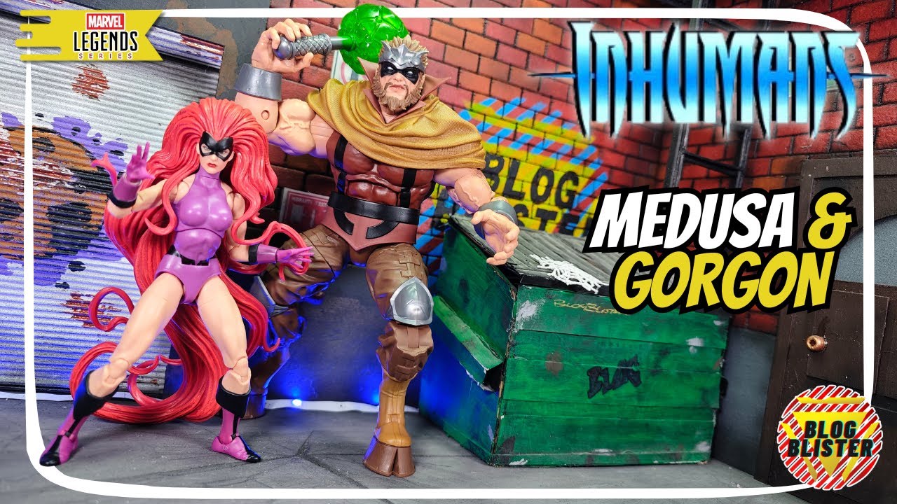Marvel Legends Medusa y Gorgon Inhumans Two Pack Amazon Exclusive Reseña Review En Español