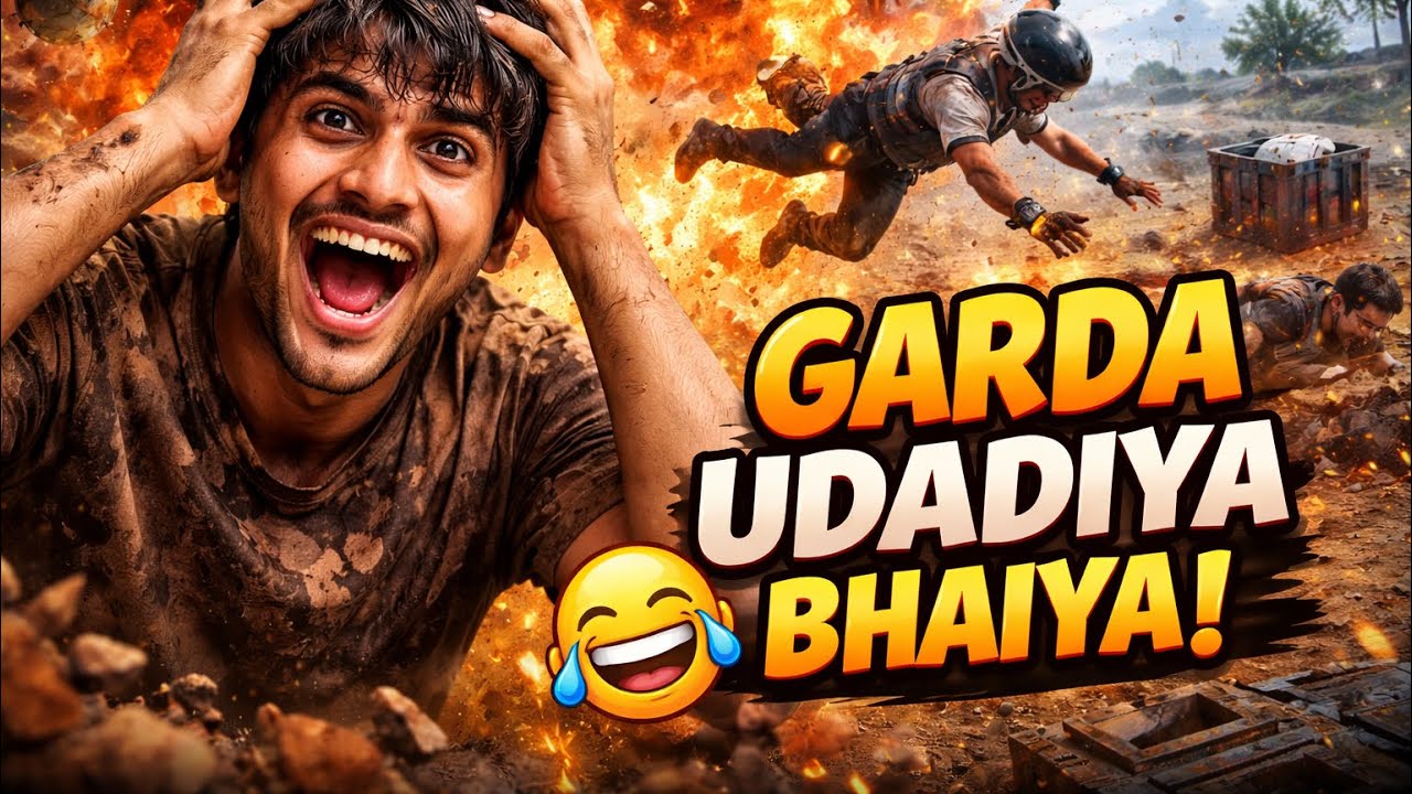 Garda Udadiya Bhaiya 😭💥 | BGMI Funny Moments