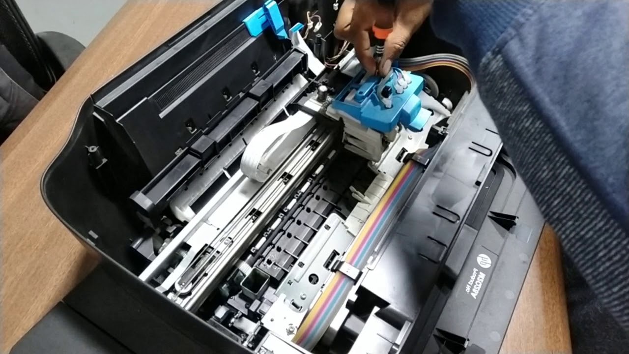 Hp deskjet 5820 e4 error and lens cleaning solution