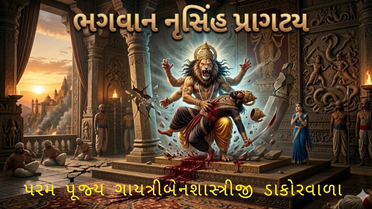 ભક્તરાજ પ્રહલાદ, ભગવાન નૃર્સિંહ પ્રાગટ્ય કથા.