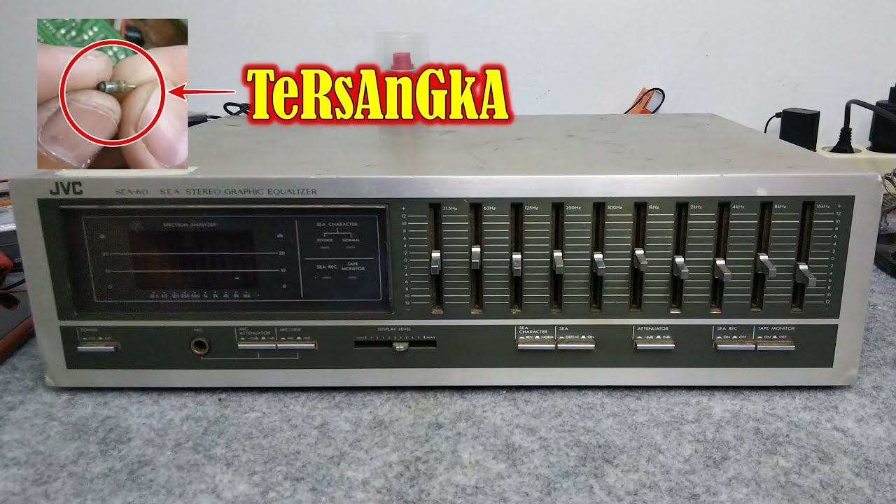 Service Stereo Graphic Equalizer JVC SEA-60