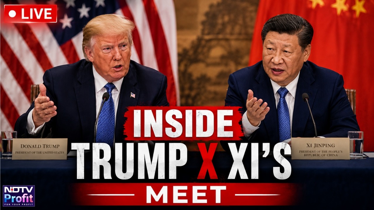 Inside Trump-Xi Meeting LIVE | Xi Jinping Hosts Trump In Beijing Amid High-Stakes US-China Talks