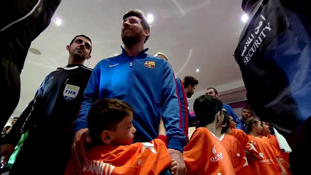 El sueño de Murtaza se hizo realidad al conocer a Messi
