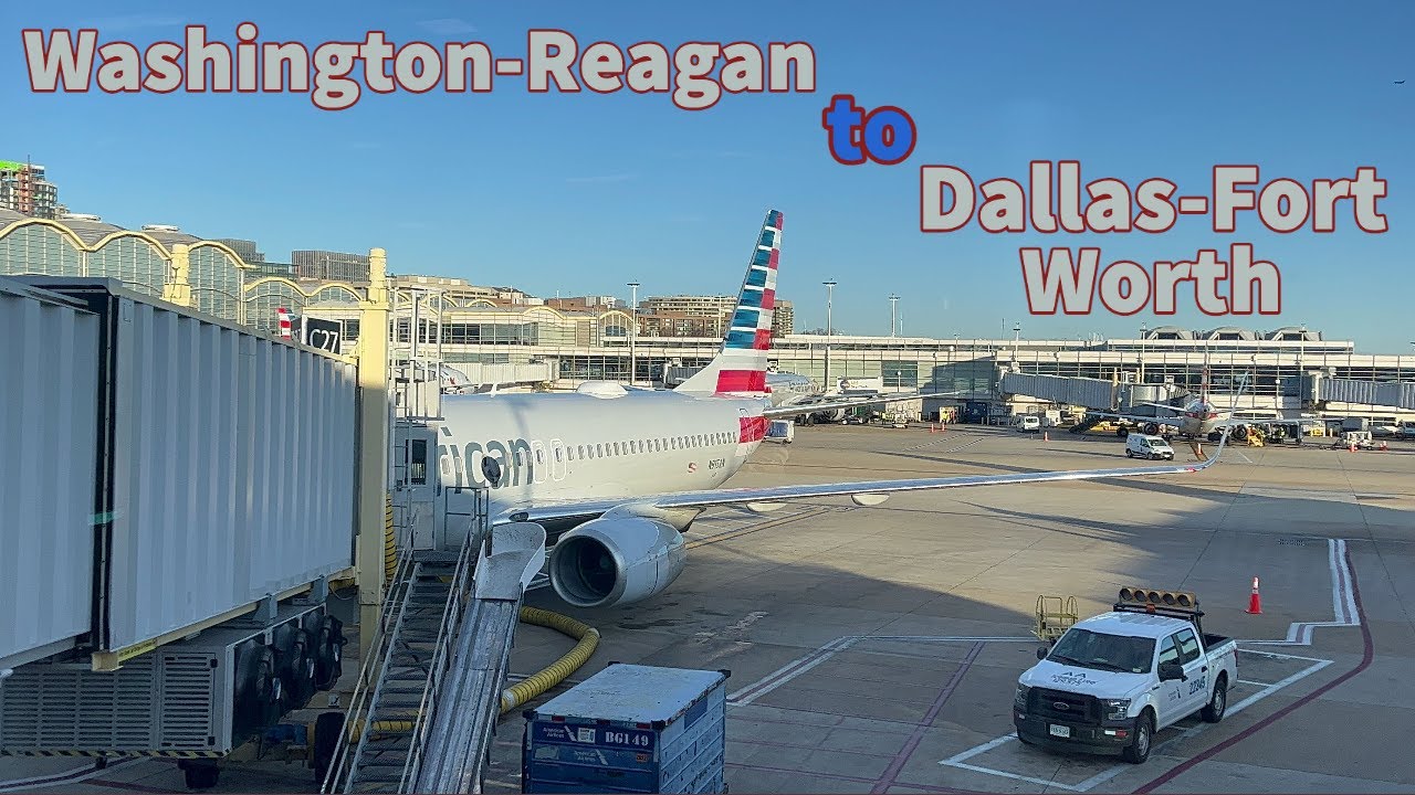 American 737-800 Main Cabin to Dallas (DCA-DFW Flight Review) [4K]