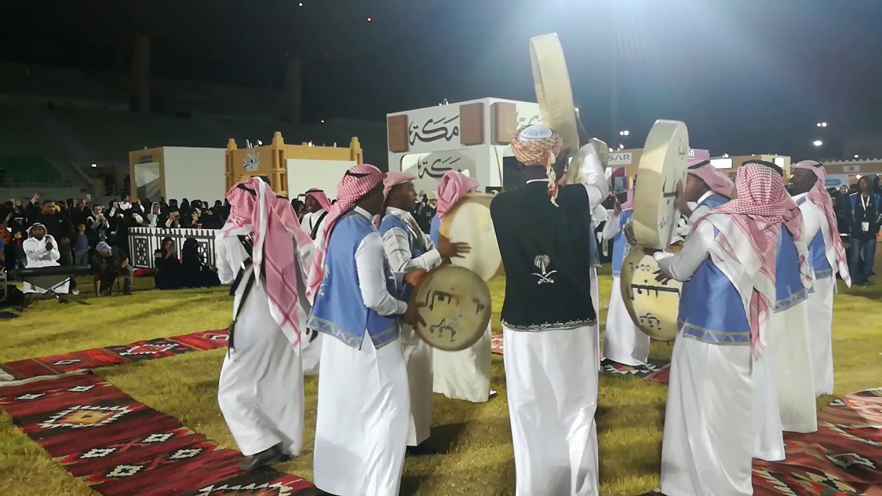فرقة الدواسر #العبيه في مهرجان تراثيات بجامعة الاميرة نورة تصوير موسى الشهري