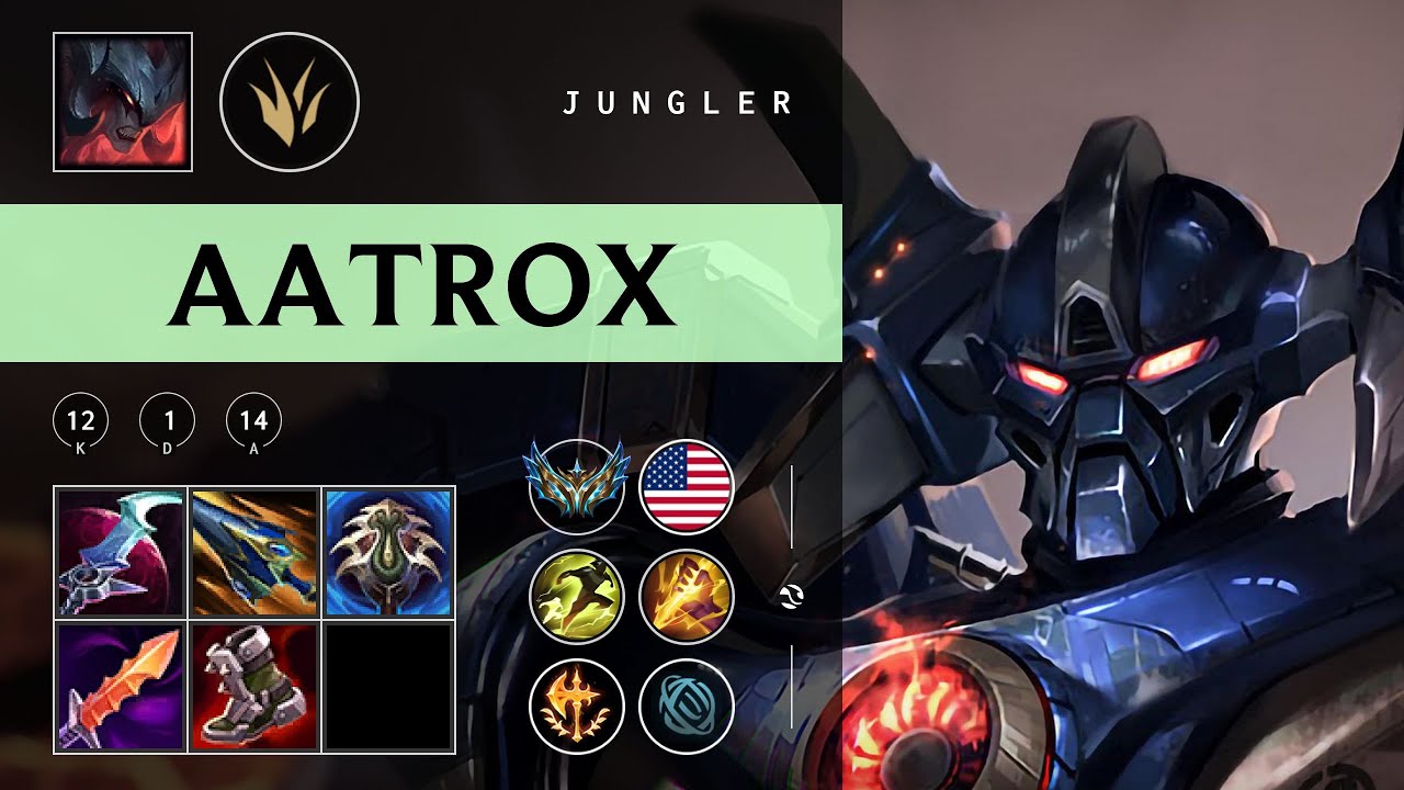 Aatrox Jungle vs Jarvan IV - NA Challenger Patch 25.24