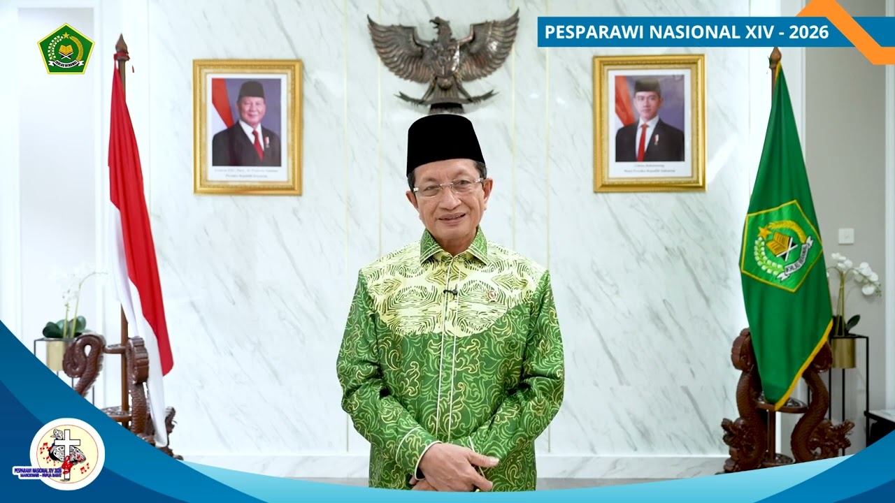 PESPARAWI NASIONAL XIV 2026 - MENTERI AGAMA RI - NASARUDDIN UMAR