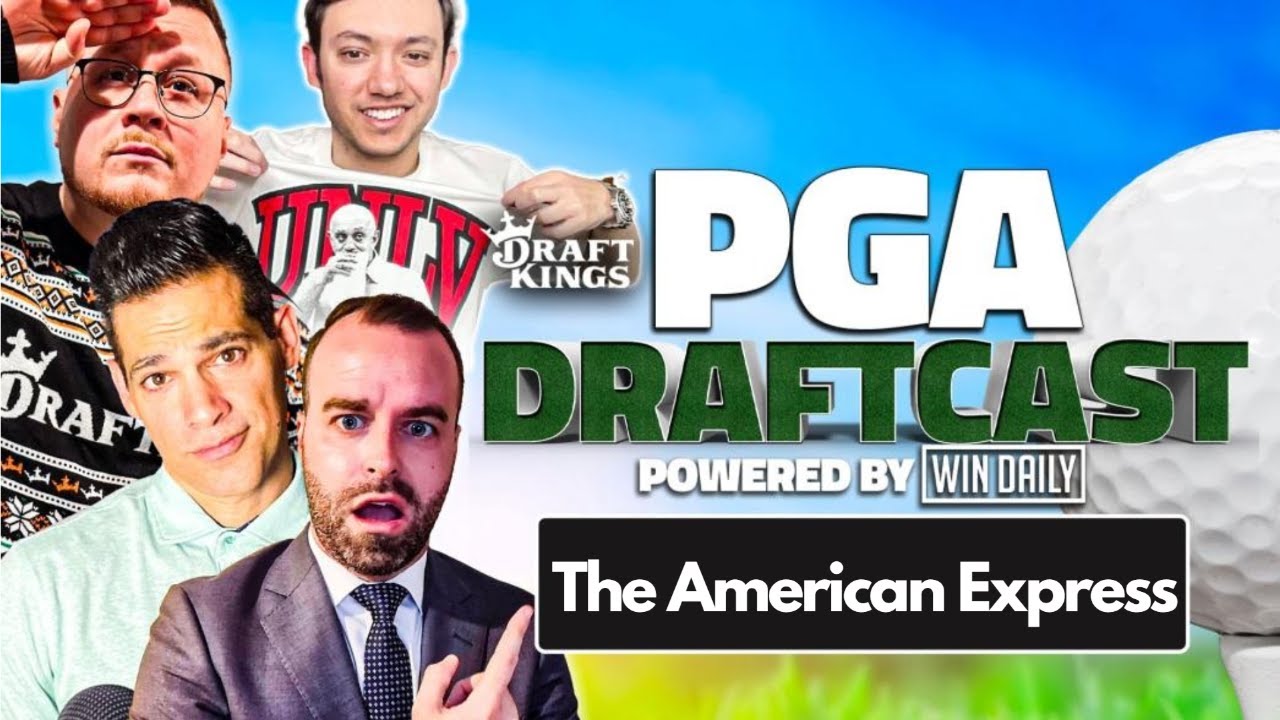 LIVE The American Express PGA Draft | PGA Draftcast | DraftKings Golf Tips & DFS Picks