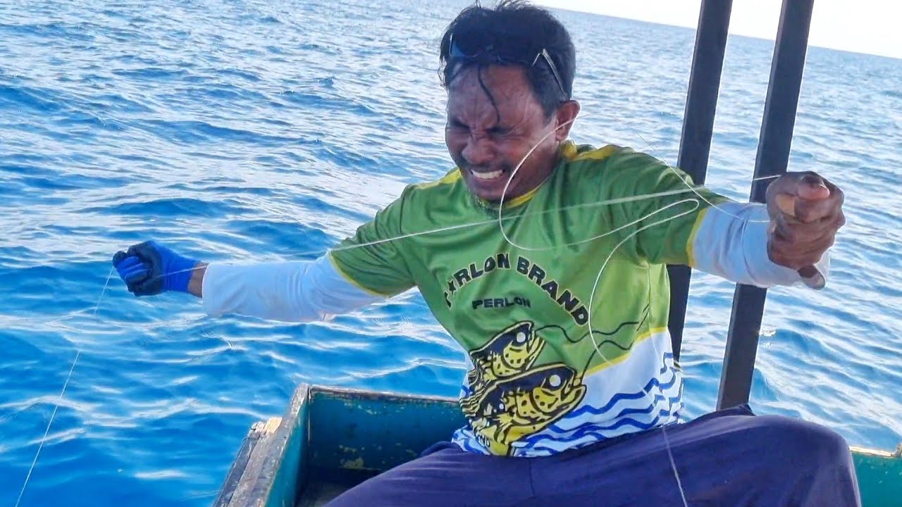 DISPOT  SEPERTI INI TIDAK BISA DITURUNKAN UMPAN HIDUP, IKAN BESARNYA SANGAT LAPAR