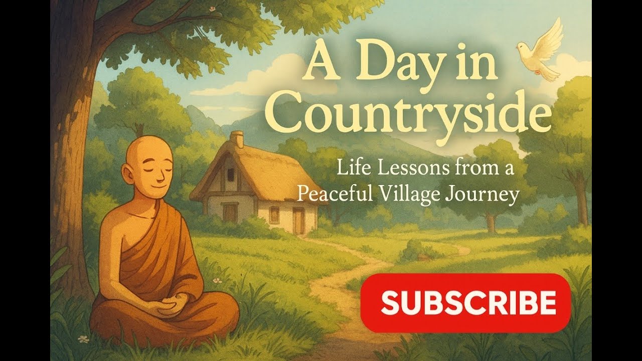&ldquo;Slow Living Wisdom 🌿 A Day in the Countryside | Life Lessons from a Peaceful Village Journey 🕊️✨