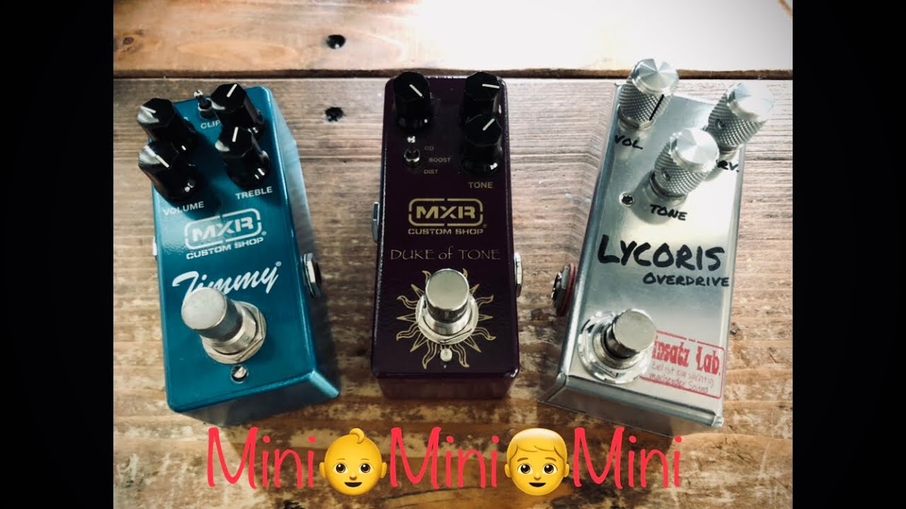 MXR Timmy vs MXR Duke of Tone vs Lycoris