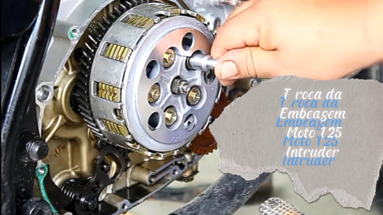 Troca da Embreagem da moto Intruder / Yes