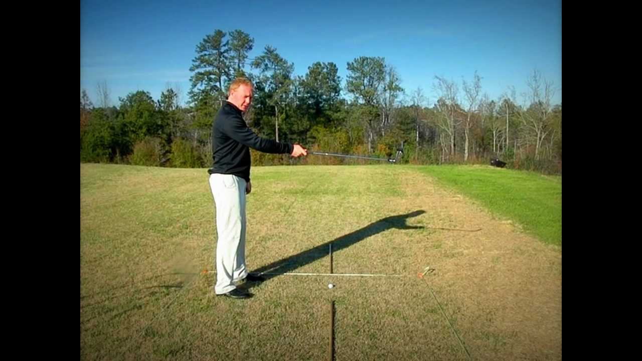 Golf Lesson Right Arm at Address