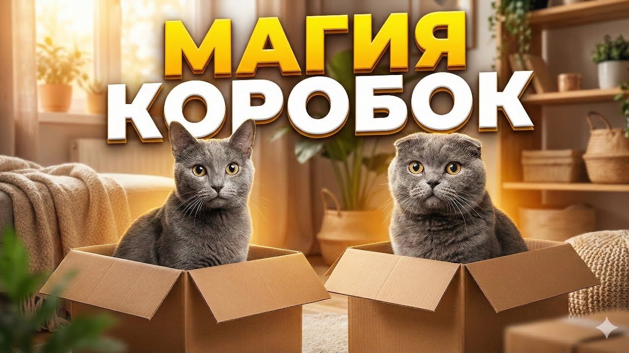 Магия коробок: Нэнси и Пупс выбирают лучший «гараж» 📦