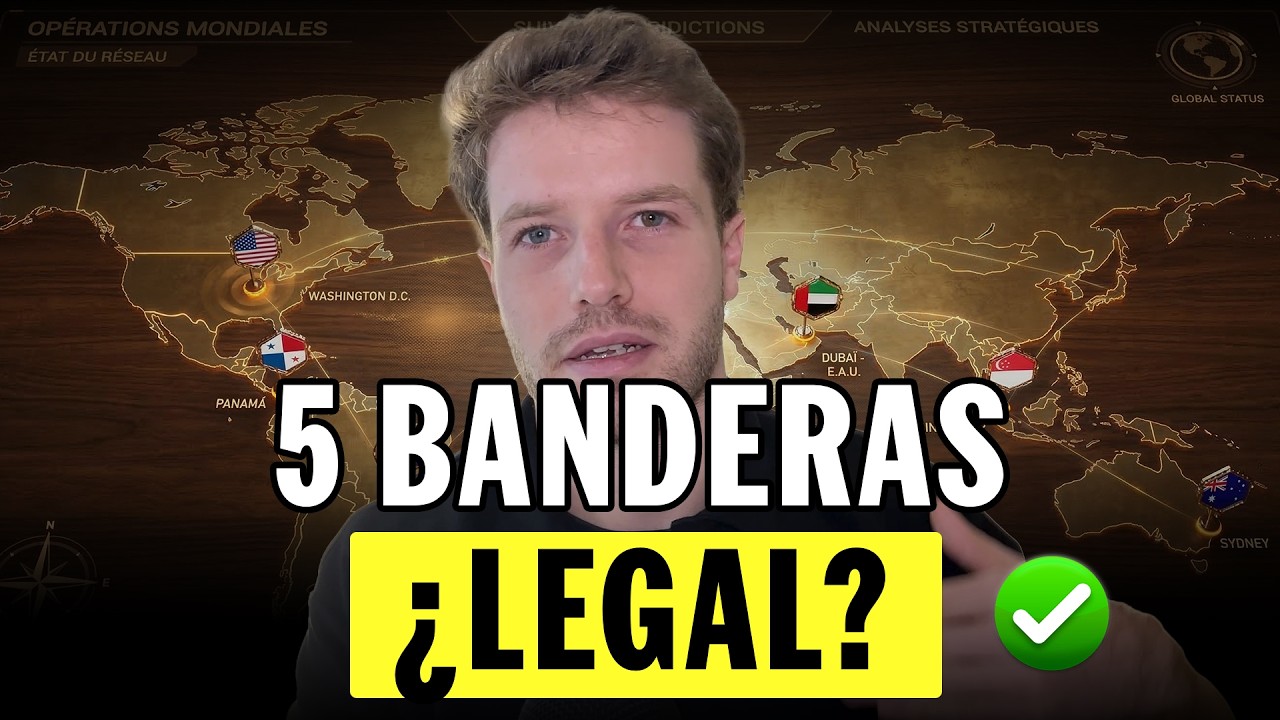 Cómo Pagar Menos Impuestos LEGALMENTE: La Teoría de las 5 Banderas
