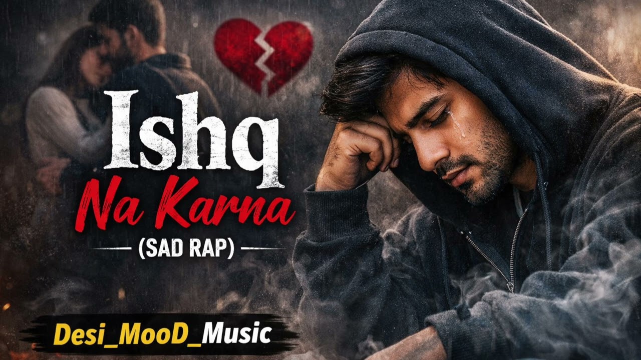 Ishq Na Karna (Sad Rap) 💔 | Heart Touching Breakup Rap | Desi mood music 