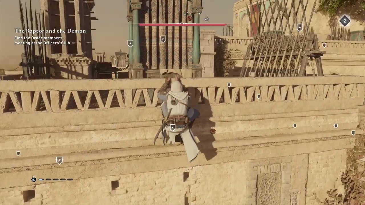 Assassins Creed Mirage (2023) - Part 046 - Officer's Club/ Evesdropping (Al-Rukh and Al-A'eshma) !!!